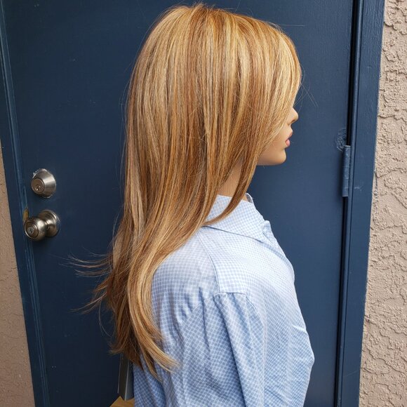 SPOTLIGHT ELITE by Raquel Welch, Honey Ginger, Partially Hand Tied, Lace Front - Picture 3 of 13